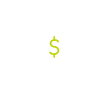 Hand holding money bag with green dollar sign inside digital icon.
