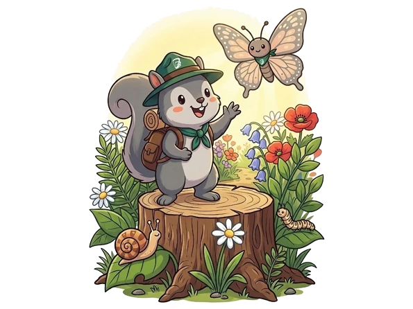 Scout and Butterfly Activity