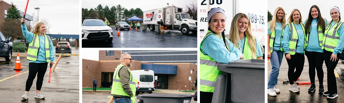 Wildfire employees participate in semi-annual shred day at our main branch.